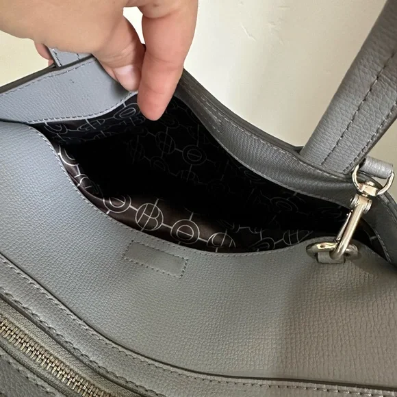 Henri Bendel Satchel Gray - Picture 7 of 11